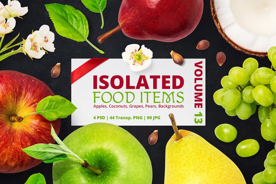 Download Isolated Food Items Vol.13