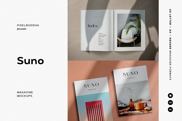 Download Suno Magazine Mockup Kit