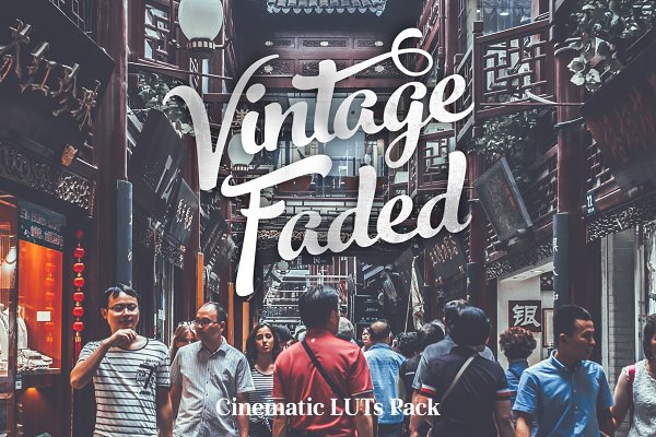 Download Vintage Faded - Cinematic LUTs Pack