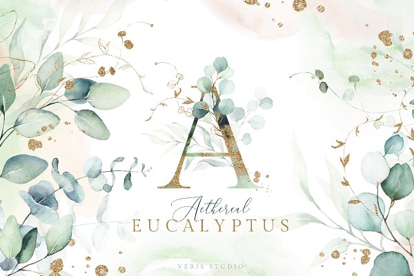 Download Aethereal Eucalyptus - Alphabet Gold
