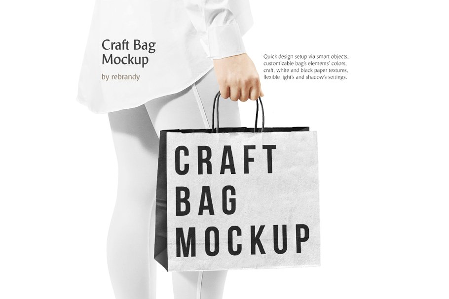 Download Craft Bag Mockup