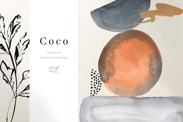 Download Coco - Abstract Watercolor Art
