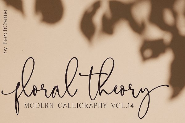 Download Floral Theory // CALLIGRAPHY Vol.14