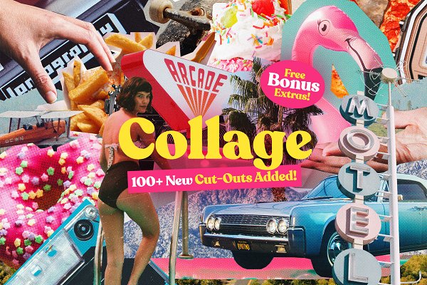 Download 290+ Vintage Collage Cut-Outs Bundle