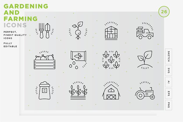 Download Gardening and Farming icons