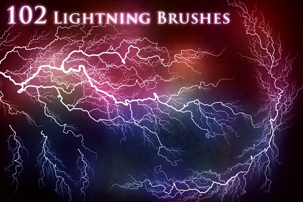 Download 102 Lightning Brushes