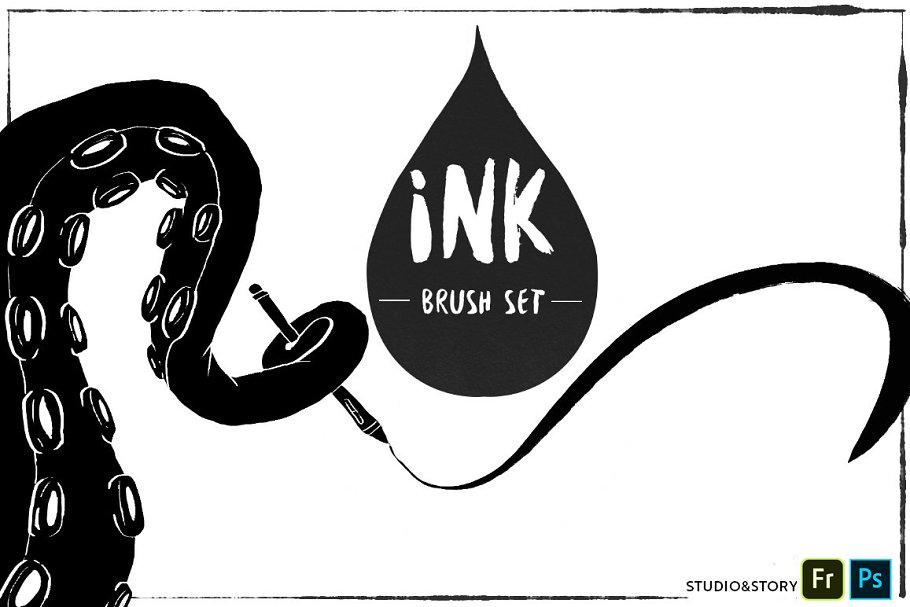 Download Super ink brush set