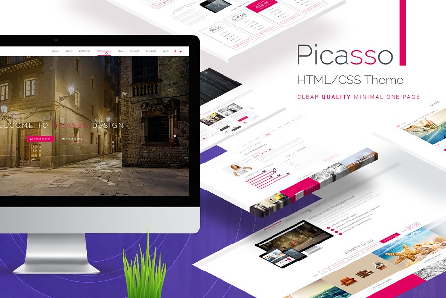 Download Picasso HTML/CSS Theme