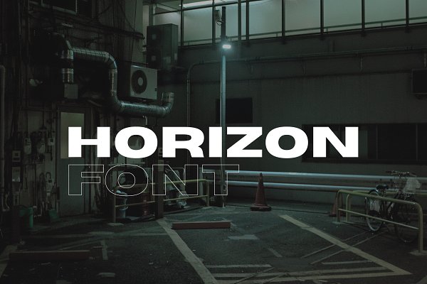 Download Horizon - Wide Sans Serif
