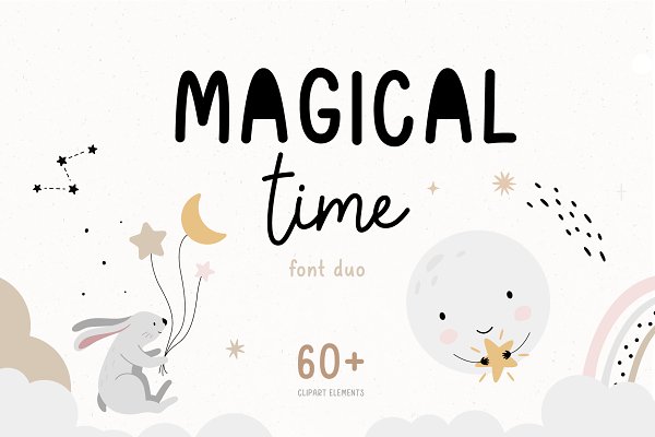 Download Magical time | Font duo