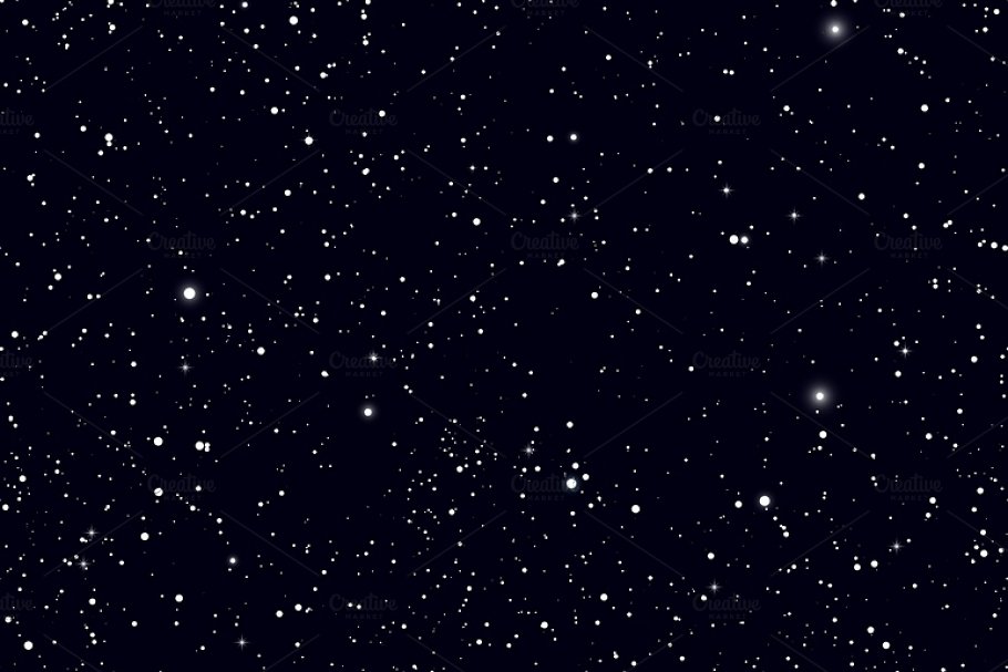 Download Space with stars vector background