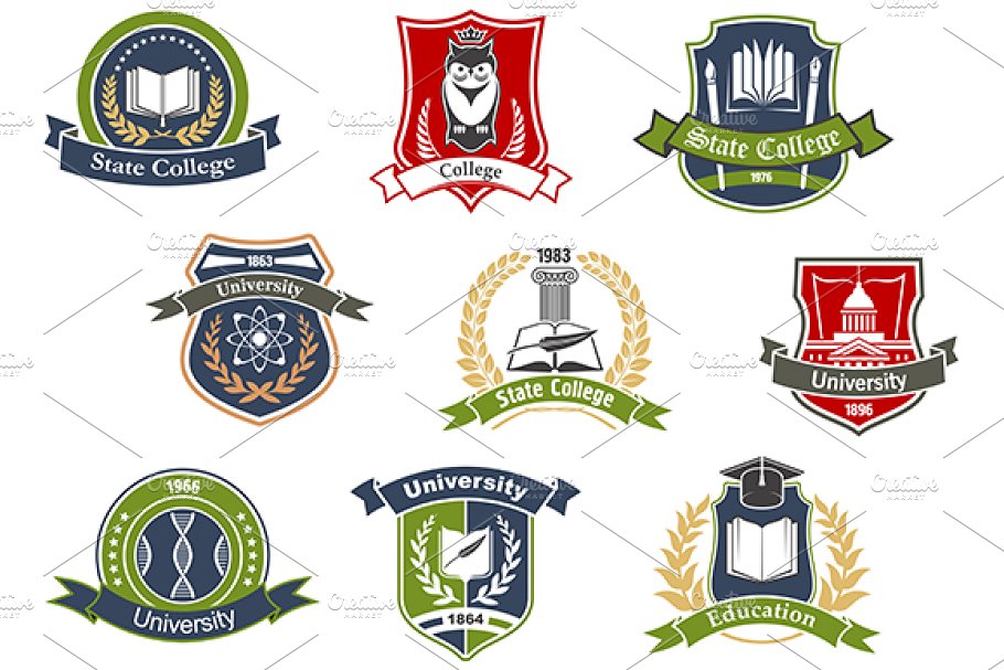 Download Education and university icons