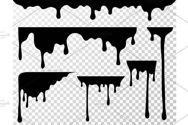 Download Black dripping oil stain