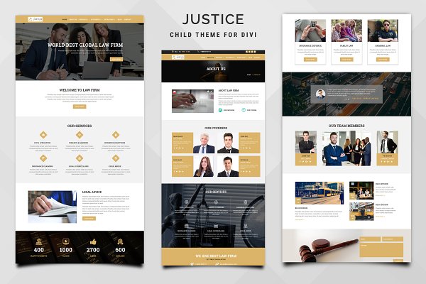 Download Justice – Child Theme for Divi