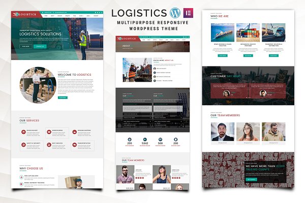 Download Logistics - WordPress Theme