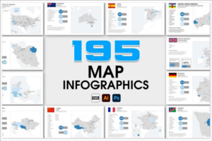 Download 195 Map Infographics