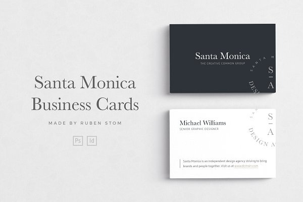 Download Santa Monica Business Card