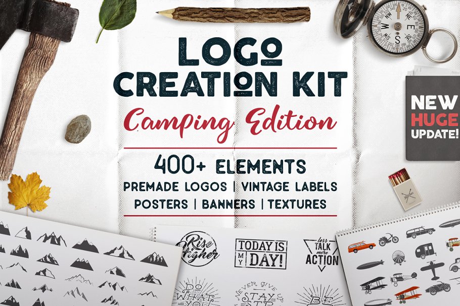 Download Logo Creation Kit - Camping Edition