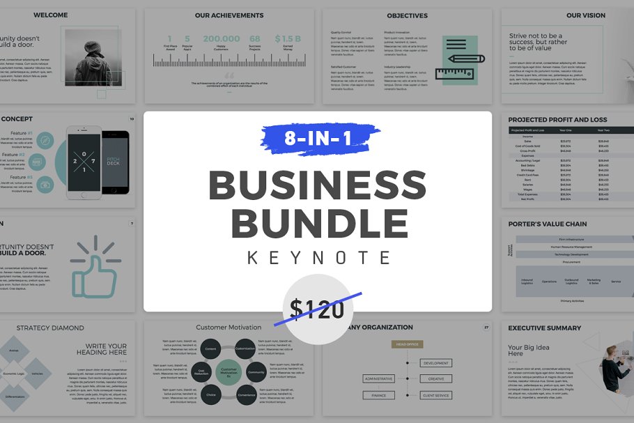 Download 8-in-1 Keynote Presentation Bundle