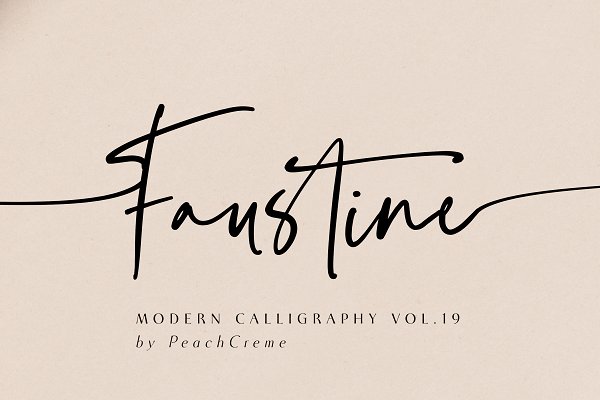 Download Faustine //Modern Script