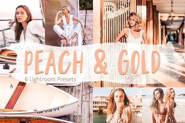 Download Peach & Gold - Lightroom Presets