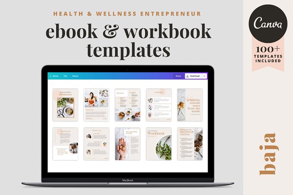 Download ebook & workbook templates: Baja