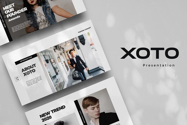 Download Xoto - Minimal Fashion Keynote