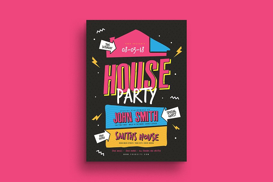 Download House Party Flyer