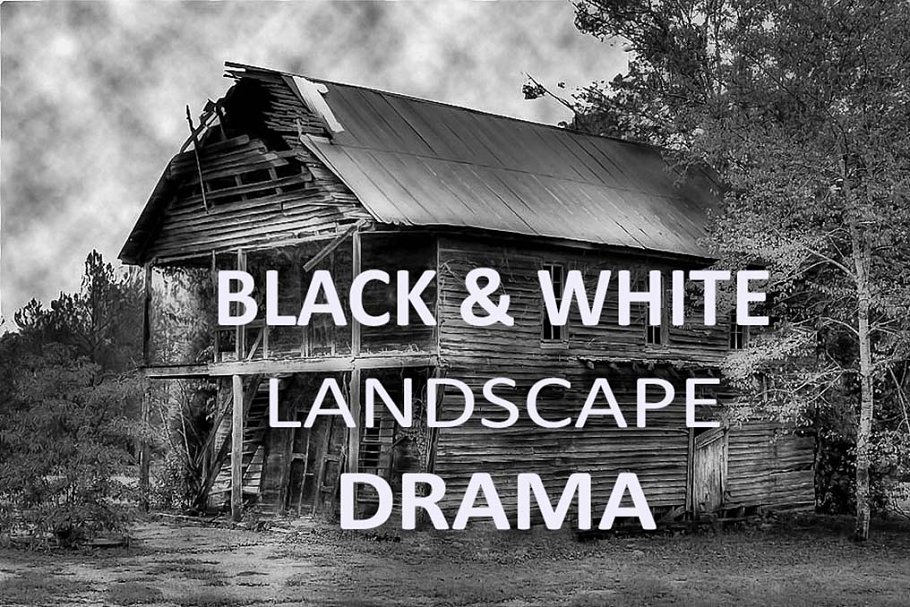 Download 10 Black & White Landscape Drama