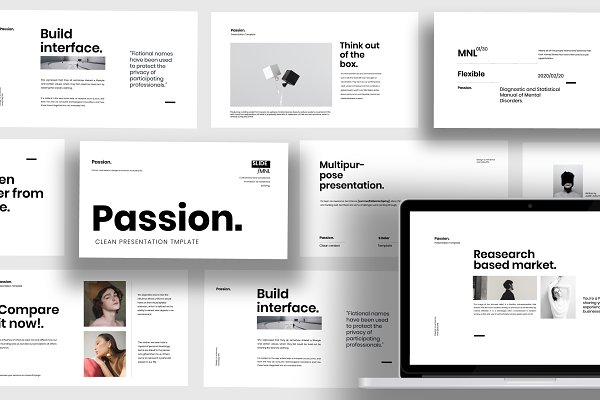 Download Passion - Minimal powerpoint