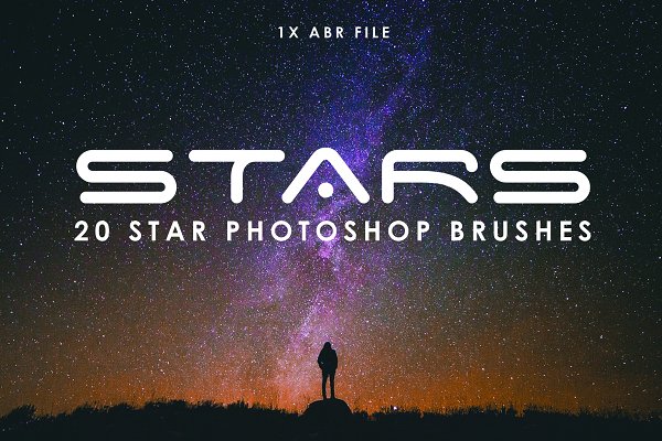 Download 20 Star Photoshop Brushes