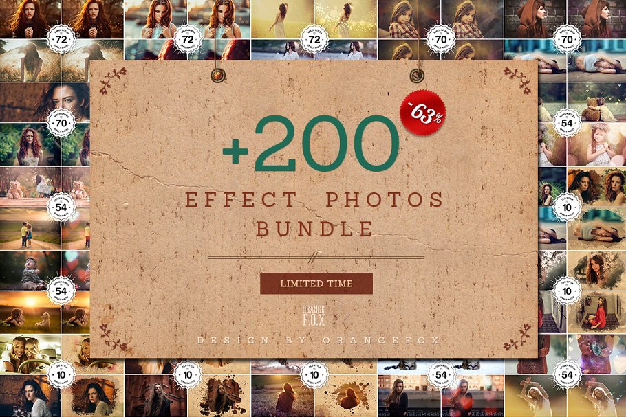 Download + 200 Effect Photos Bundle