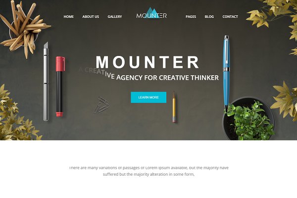 Download Mounter – Corporate WordPress Theme