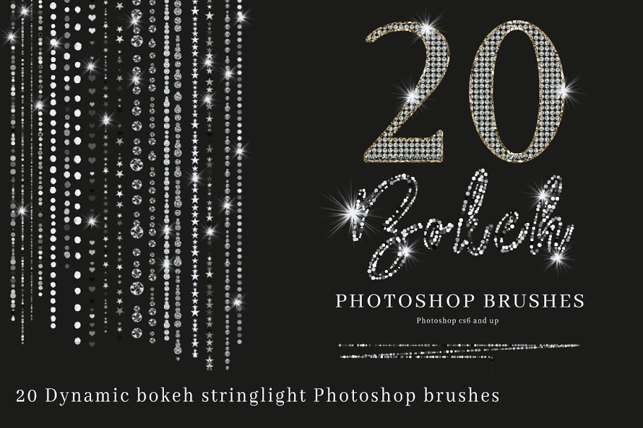 Download Bokeh String Light Photoshop Brushes