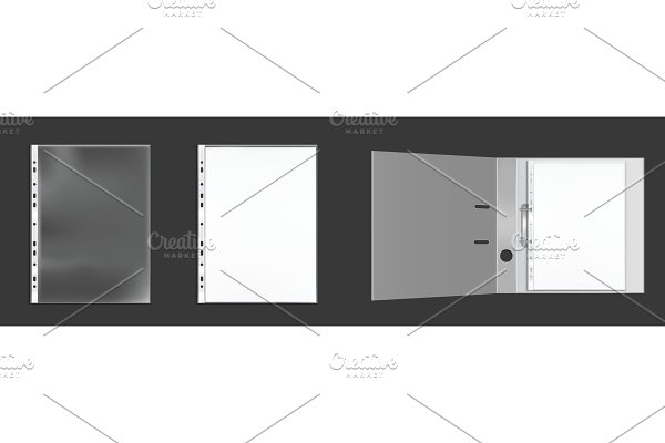 Download Template of white square and