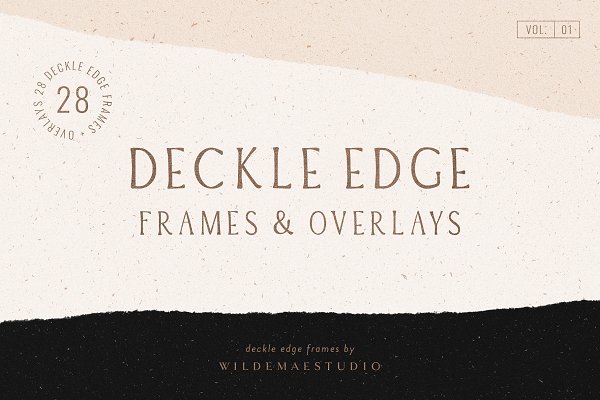 Download Deckle Edge Frames & Overlays Vol. I