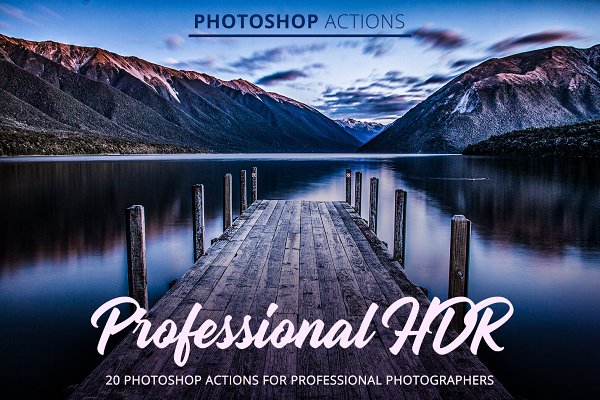 Download Professional HDR Actions for Ps
