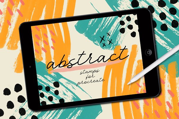 Download ABSTRACT STAMPS FOR PROCREATE