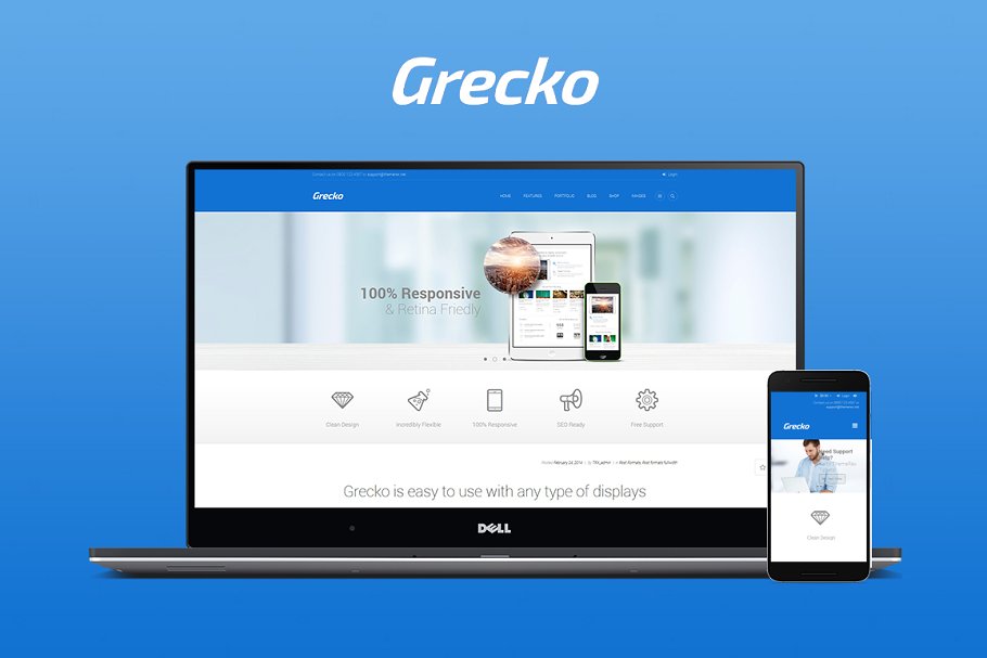 Download Grecko - Multi Purpose HTML Theme
