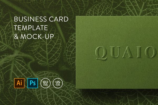Download Template & mock-up Business card