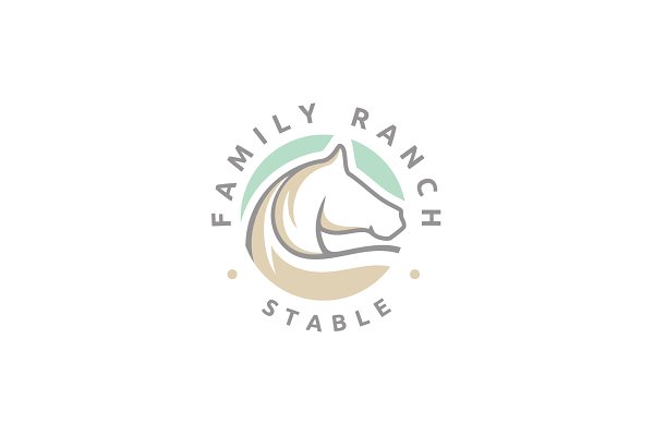 Download Beauty Horse Ranch Stable Logo