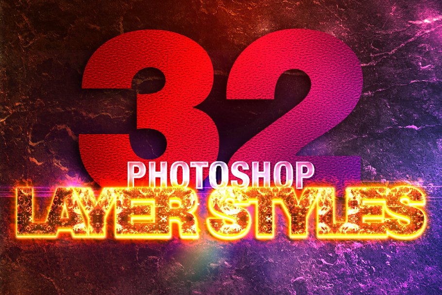 Download 32 Photoshop Layer Styles