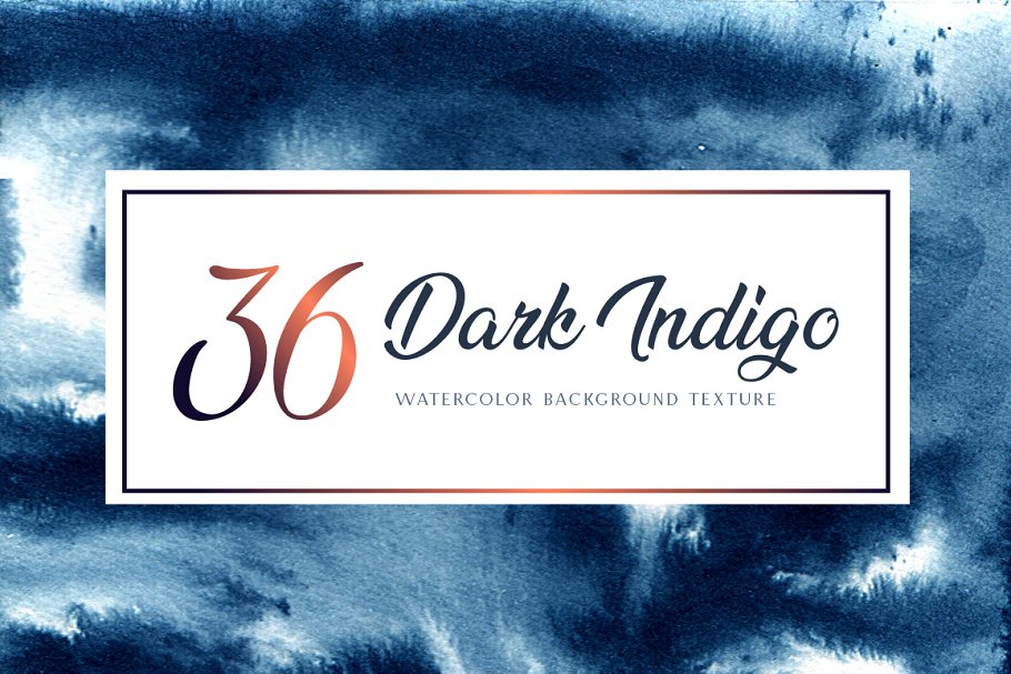 Download Dark Indigo Watercolors