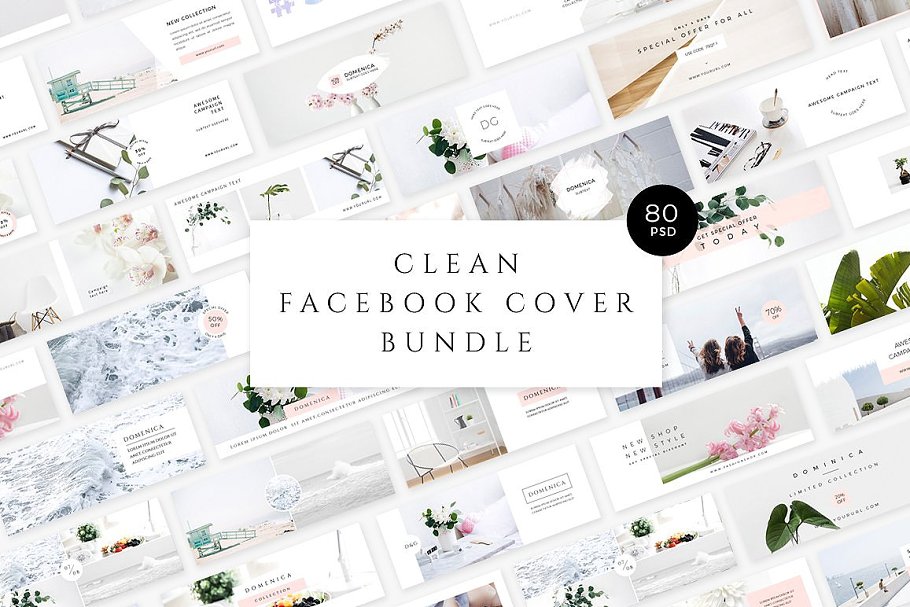 Download Clean Facebook Cover Bundle