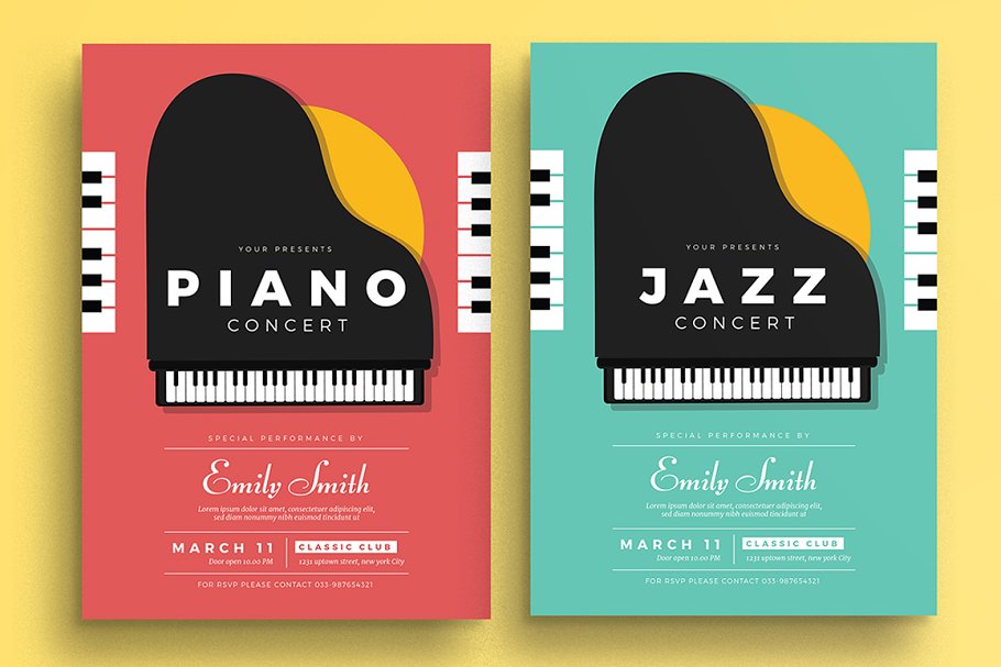 Download Piano Concert Flyer