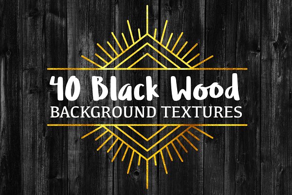 Download 40 Black Wood Background Textures