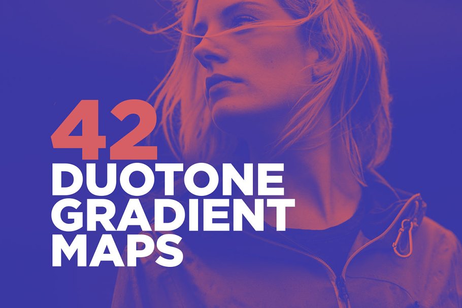 Download 42 Duotone Effect Gradient Maps