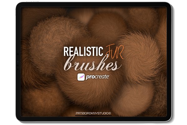 Download Procreate animal fur & hair brushes