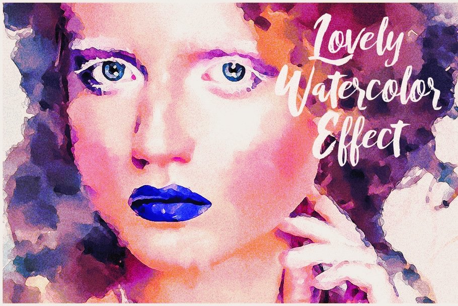 Download Lovely Watercolor Effect Actions