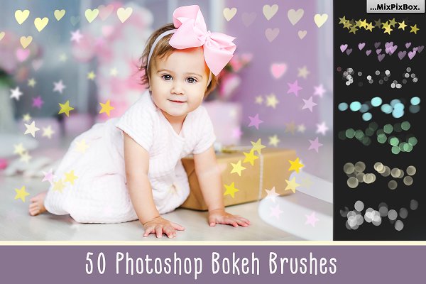 Download 50 Bokeh Photoshop Brushes